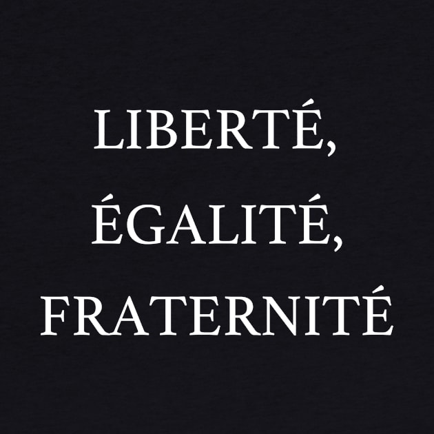 Liberty Equality Fraternity by vladocar